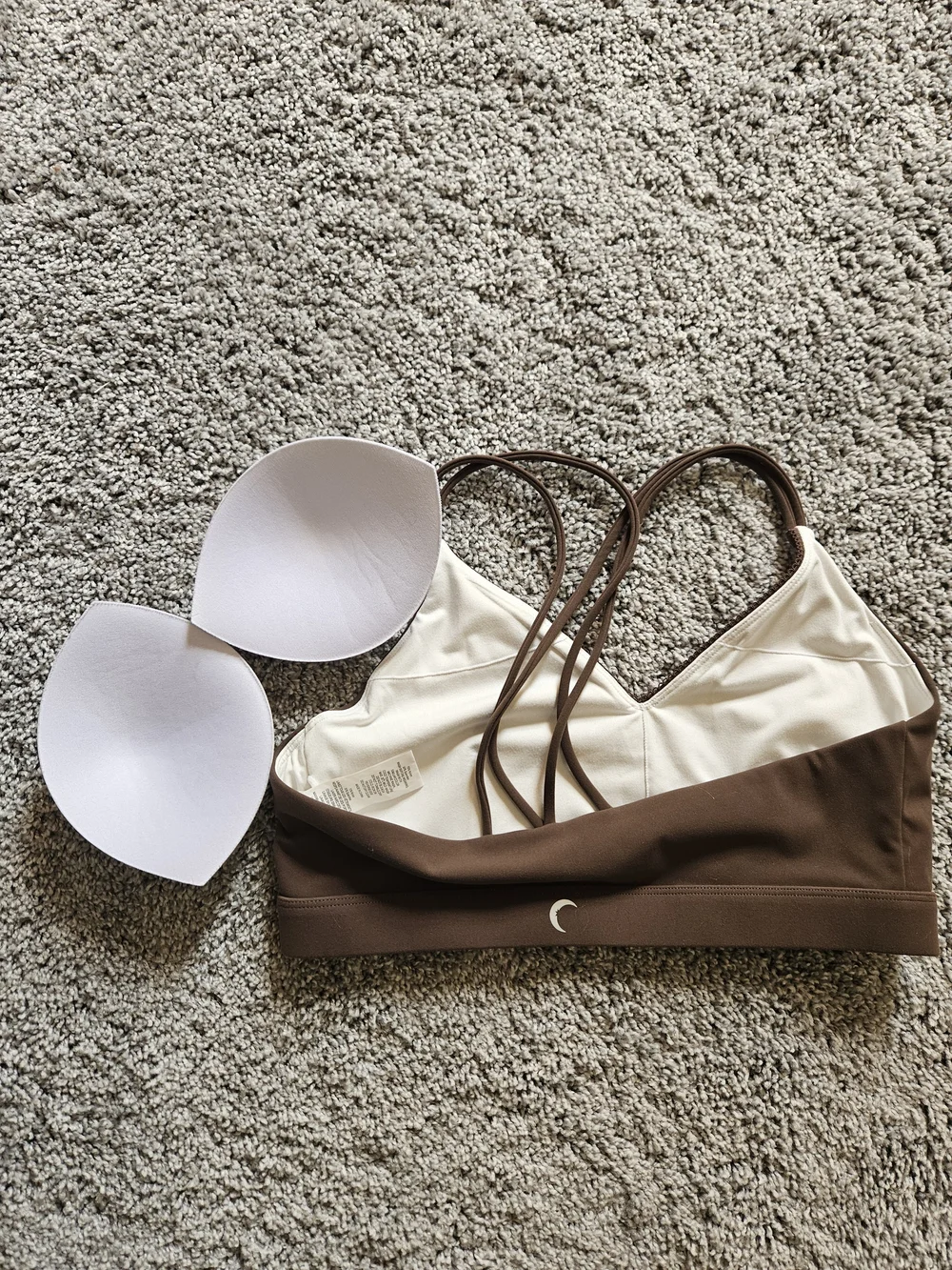 ZYIA's Everyday Strappy Bralette - Brown